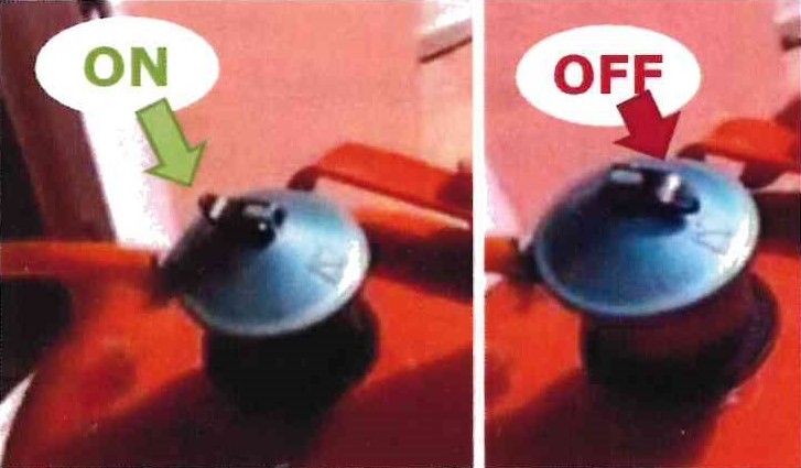 Gasherd in der Küche